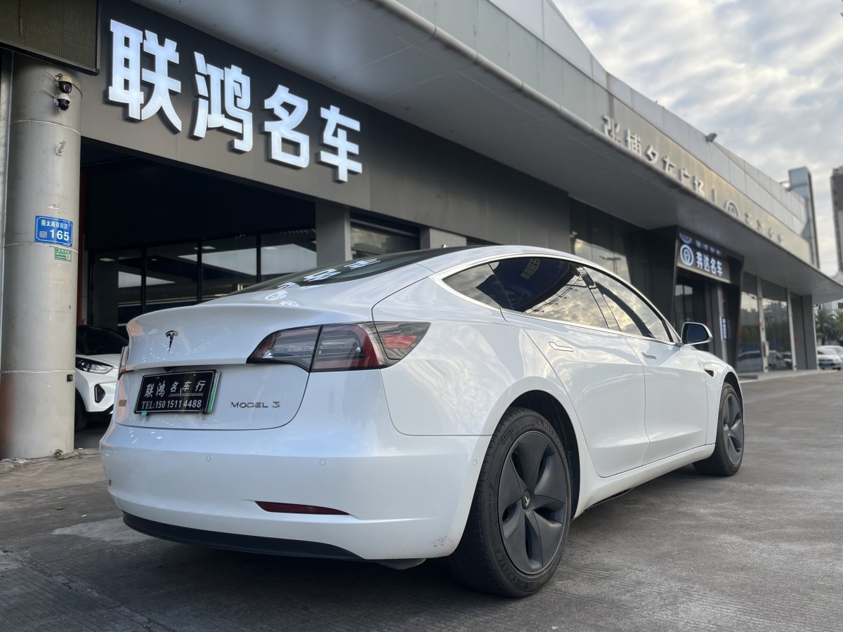 2020年9月特斯拉 Model 3  2019款 標(biāo)準(zhǔn)續(xù)航后驅(qū)升級版