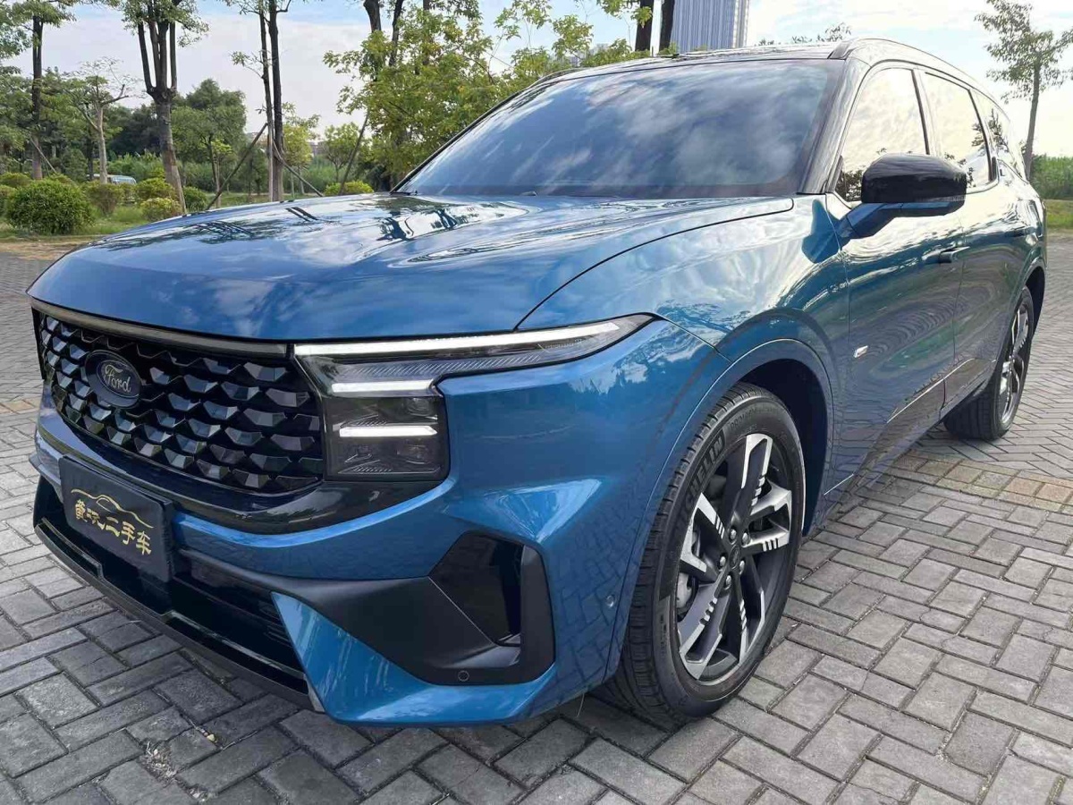 福特 銳界  2023款 銳界L 2.0T EcoBoost E-混動(dòng)四驅(qū)七座 STLine圖片