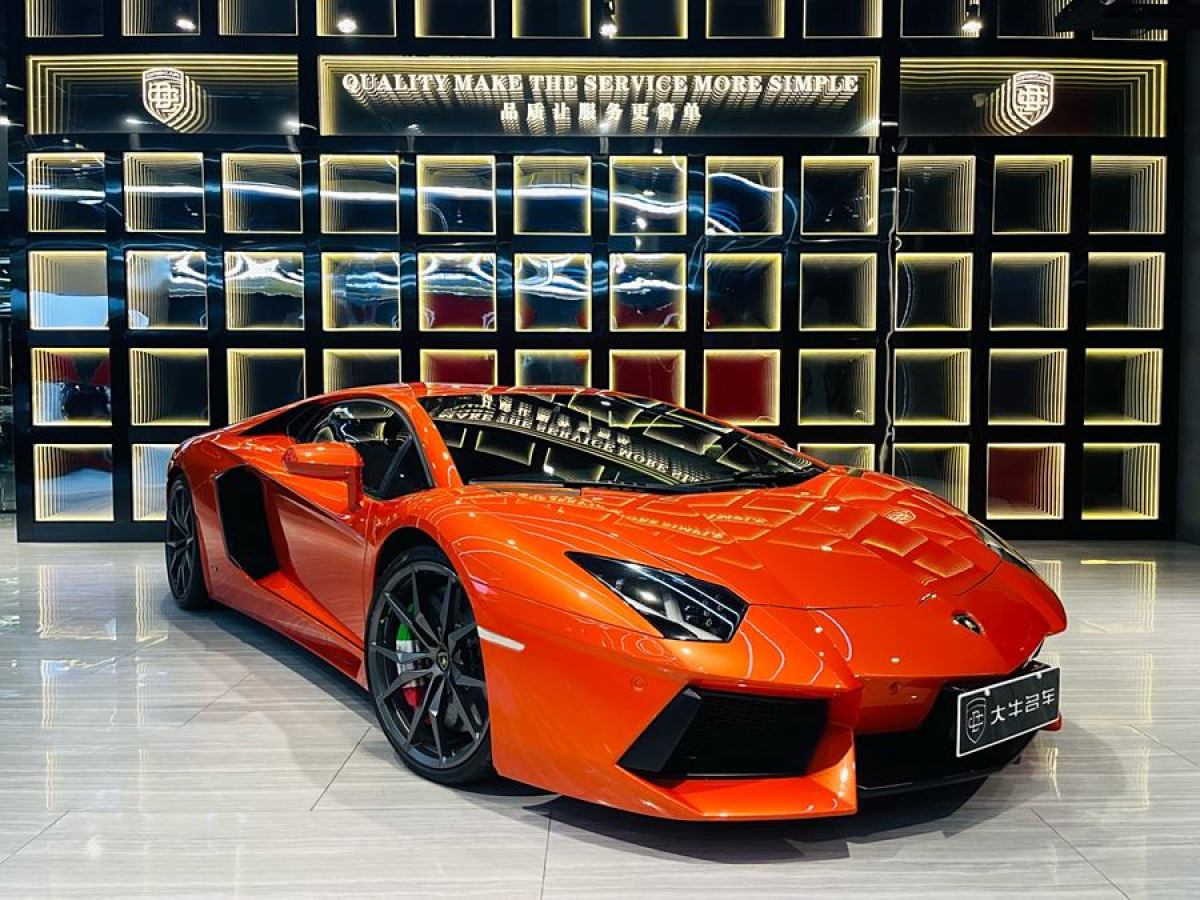 蘭博基尼 Aventador  2013款 LP 700-4 Roadster圖片