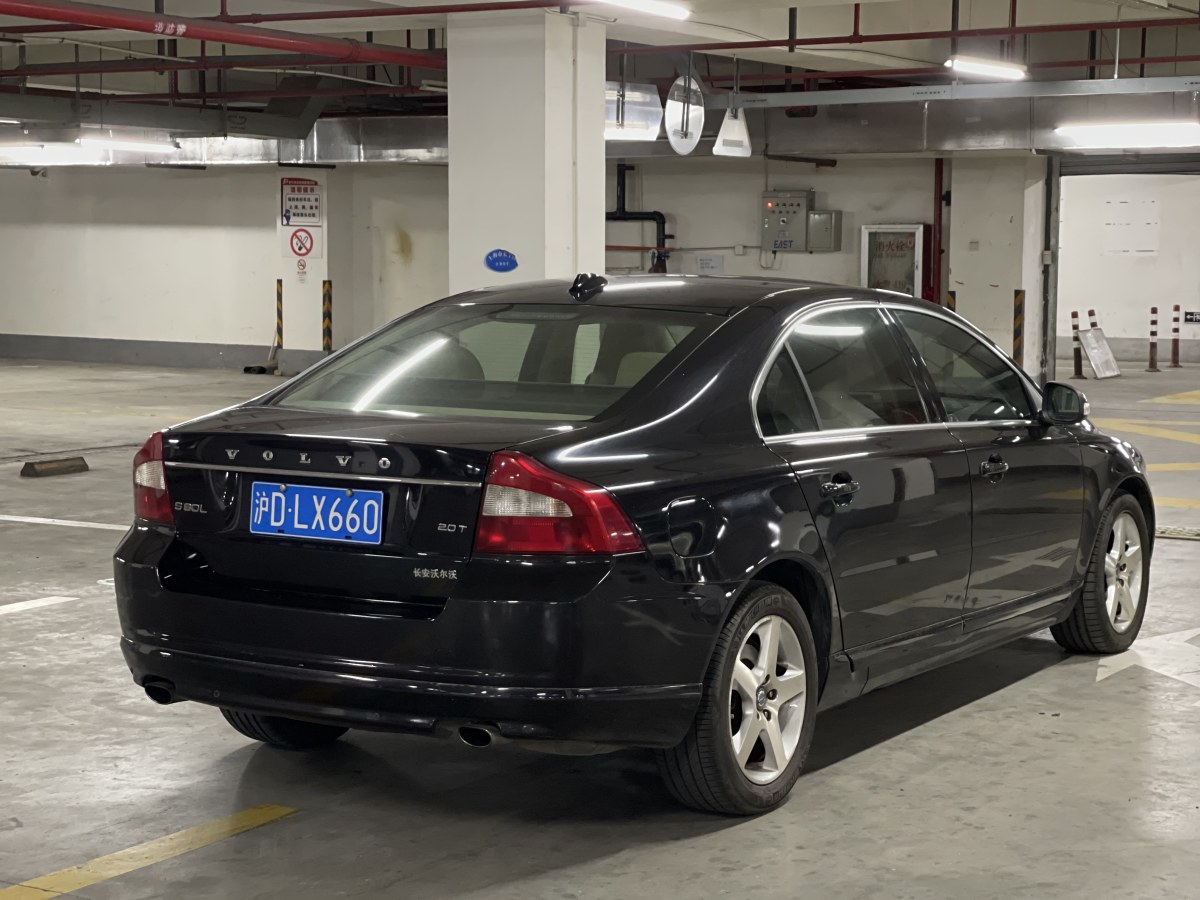 沃爾沃 S80  2012款 S80L 2.0T T5 智雅版圖片