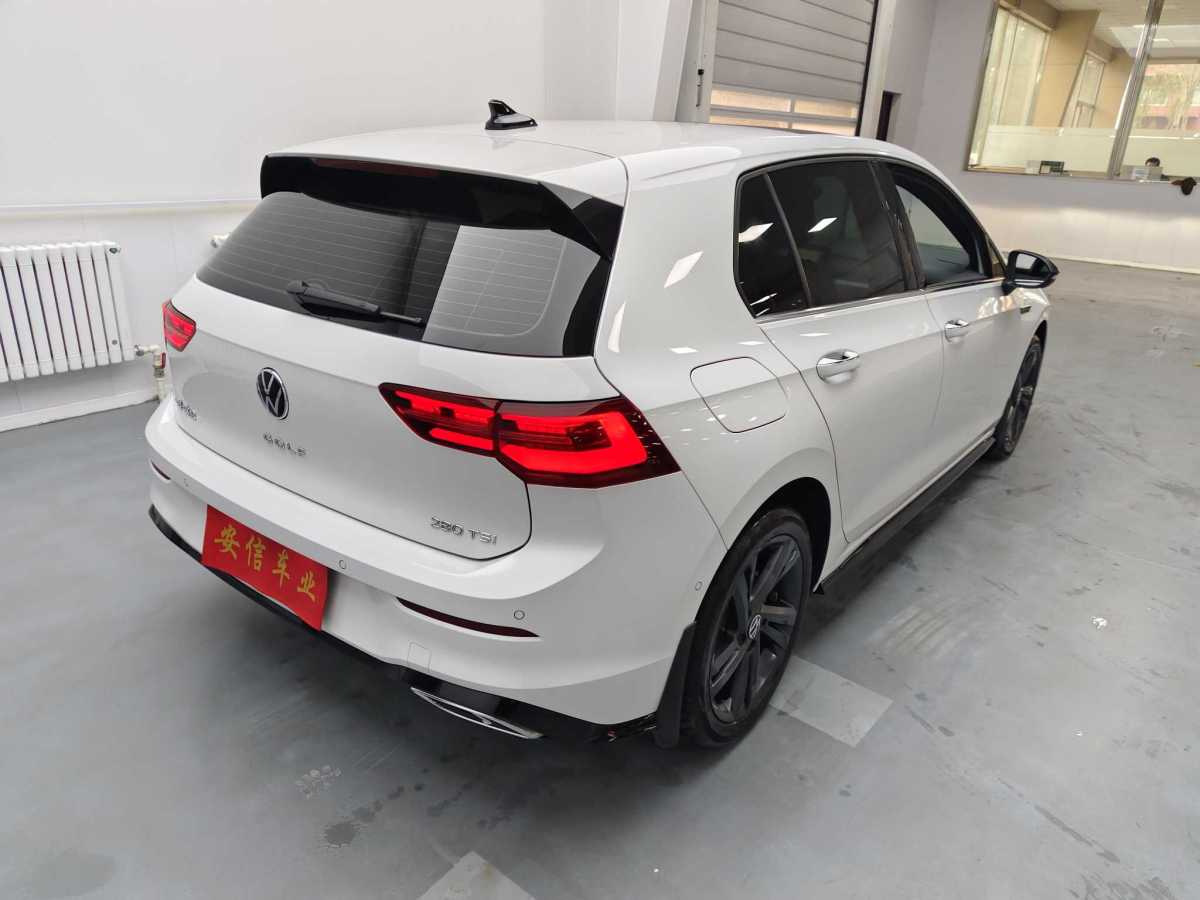 2024年1月大眾 高爾夫  2023款 改款 280TSI DSG R-Line Lite