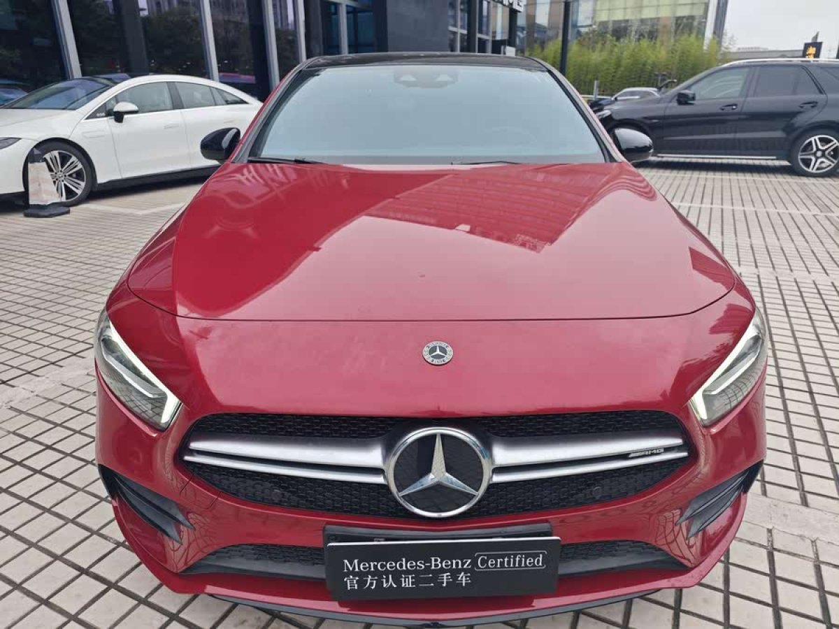 奔馳 奔馳A級AMG  2020款 AMG A 35 4MATIC圖片
