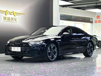 2023年12月 奧迪 奧迪A7L 45 TFSI quattro S-line 黑武士版圖片