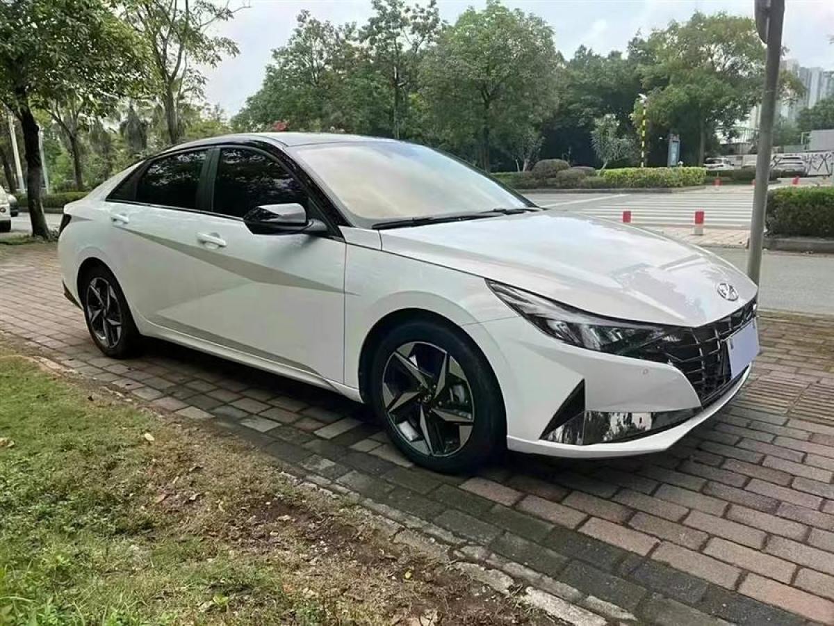 現(xiàn)代 伊蘭特  2022款 1.5L CVT LUX尊貴版圖片