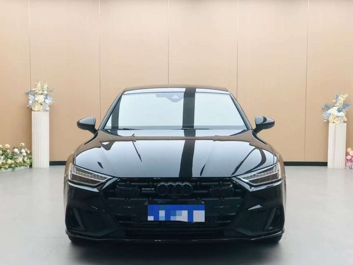 奧迪 奧迪A7L  2024款 45 TFSI quattro S-line 黑武士版圖片