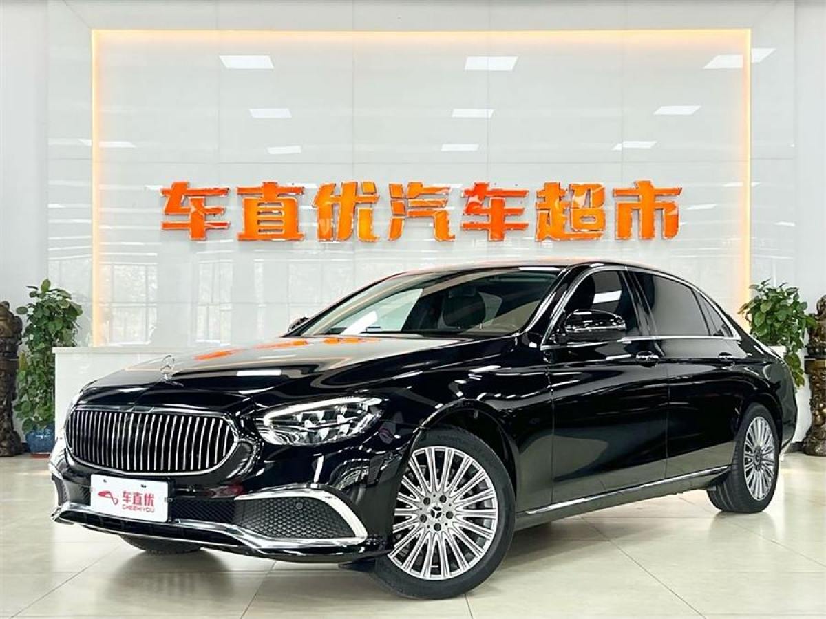 奔馳 奔馳E級  2022款 改款二 E 300 L 豪華型圖片