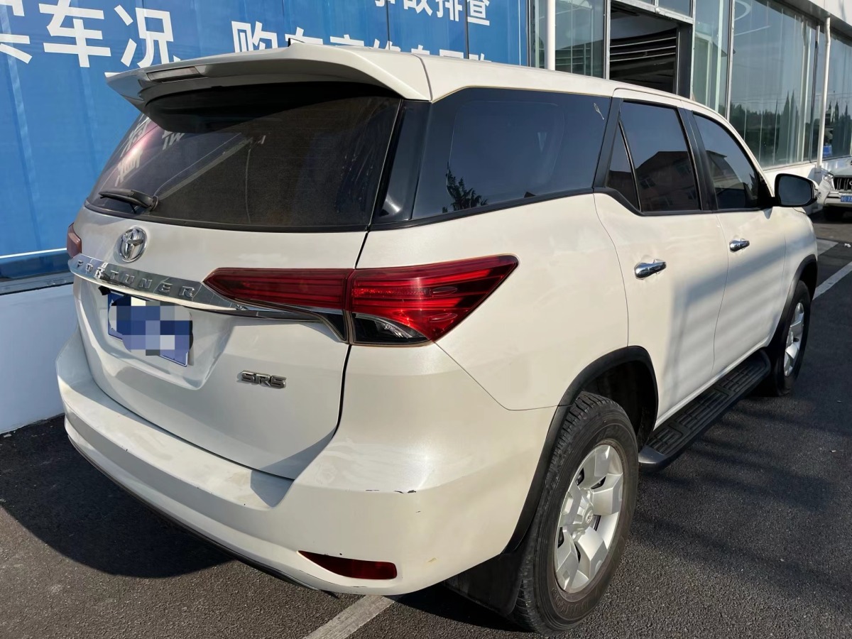 2018年12月豐田 Fortuner  2016款 2.7L 中東版