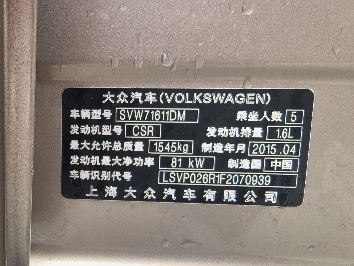 大眾 Polo  2014款 1.6L Cross Polo 自動(dòng)圖片