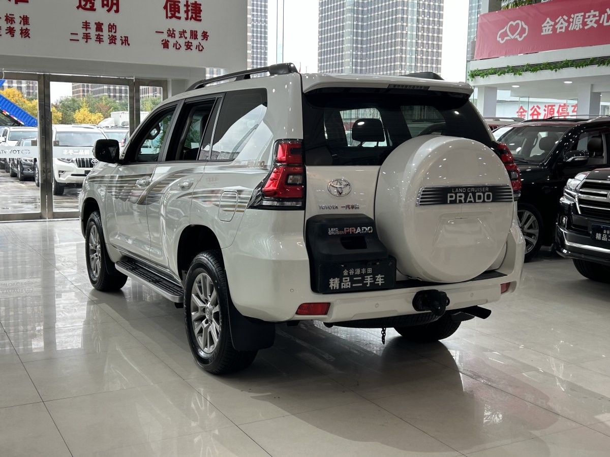 2020年6月豐田 普拉多  2018款 3.5L 自動(dòng)TX-L后掛備胎