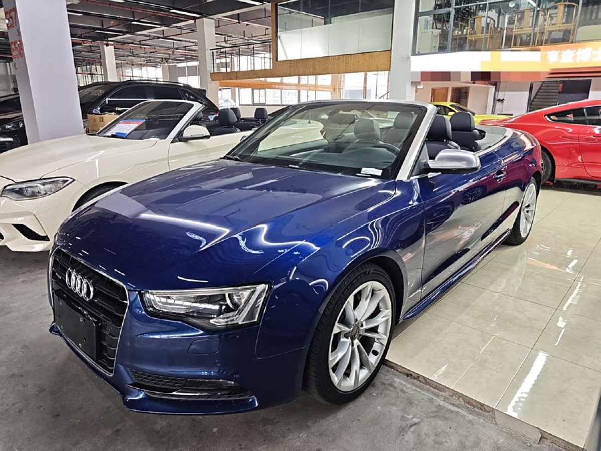 2015年10月奧迪 奧迪A5  2016款 改款 Cabriolet 45 TFSI 進取型