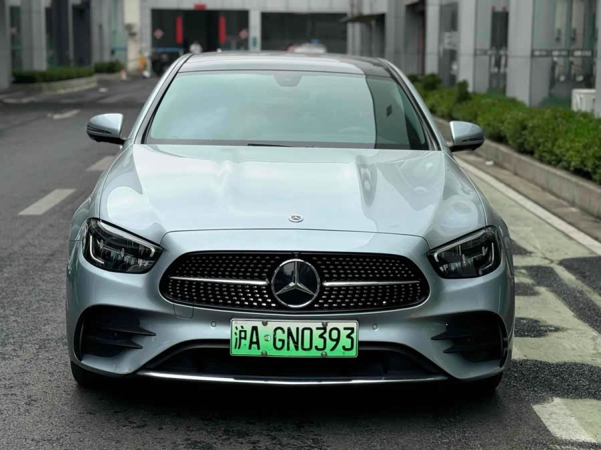 奔馳 奔馳E級新能源  2022款 改款 E 350 e L 插電式混合動力運動轎車圖片