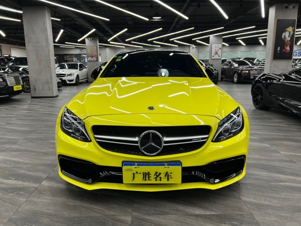 奔驰 奔驰C级AMG  2016款 AMG C 63 S Coupe