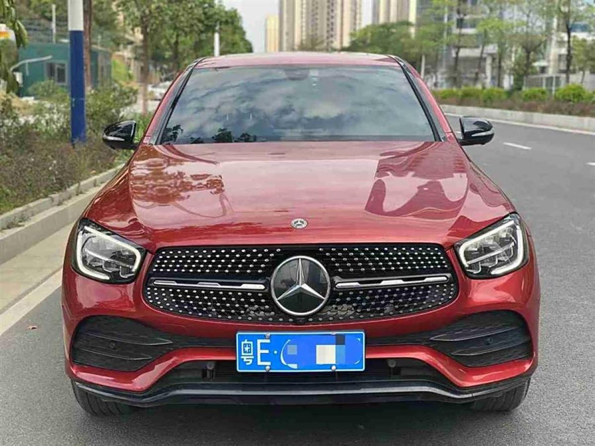 2021年1月奔馳 奔馳GLC  2022款 改款 GLC 260 4MATIC 轎跑SUV