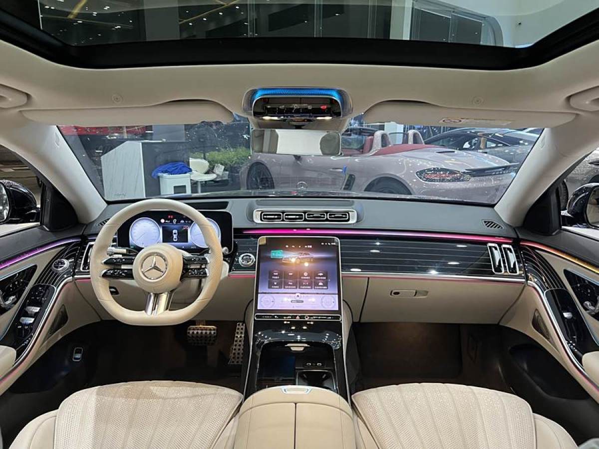 奔驰 奔驰S级  2021款 改款 S 450 L 4MATIC图片