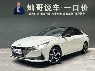 2022年7月 現(xiàn)代 伊蘭特 240TGDi DCT LUX尊貴版圖片