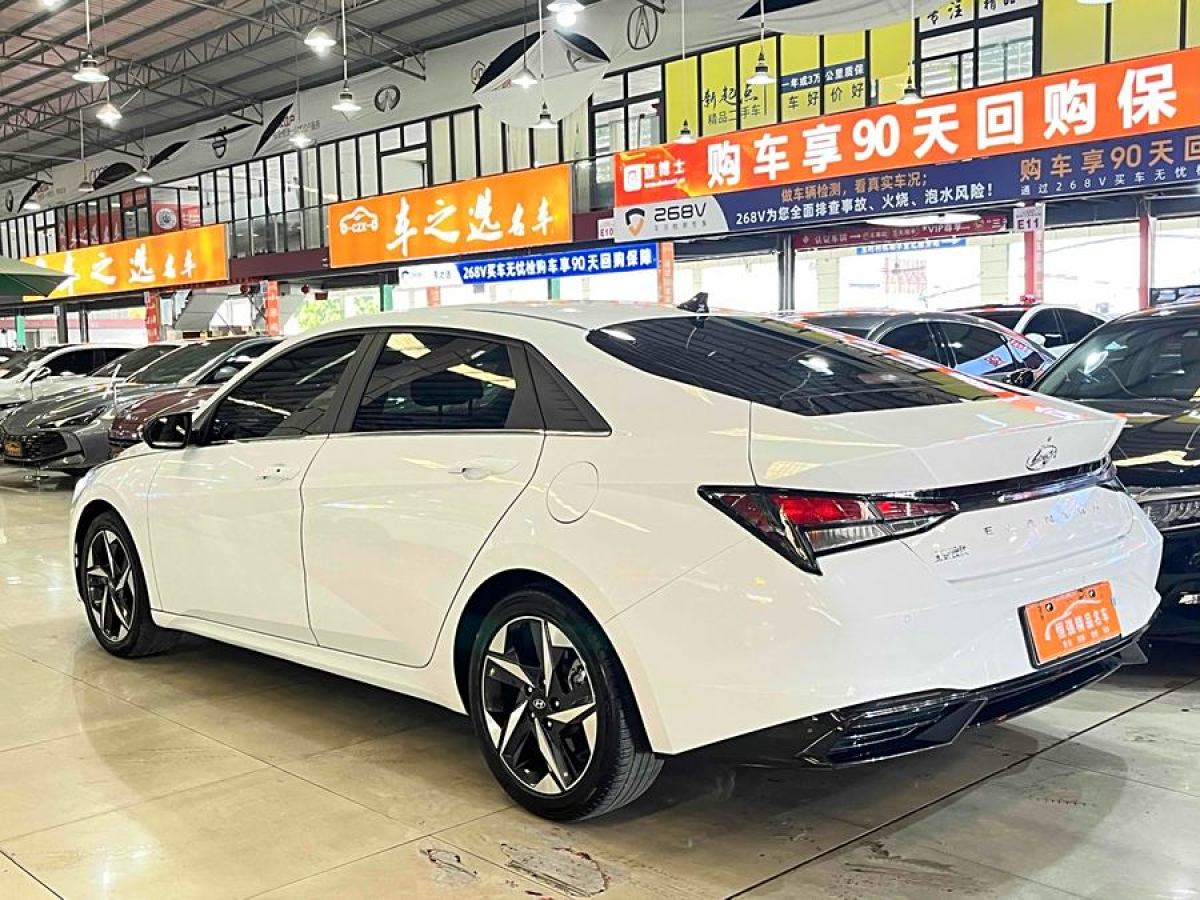 2021年9月現(xiàn)代 伊蘭特  2021款 1.5L GLX精英版