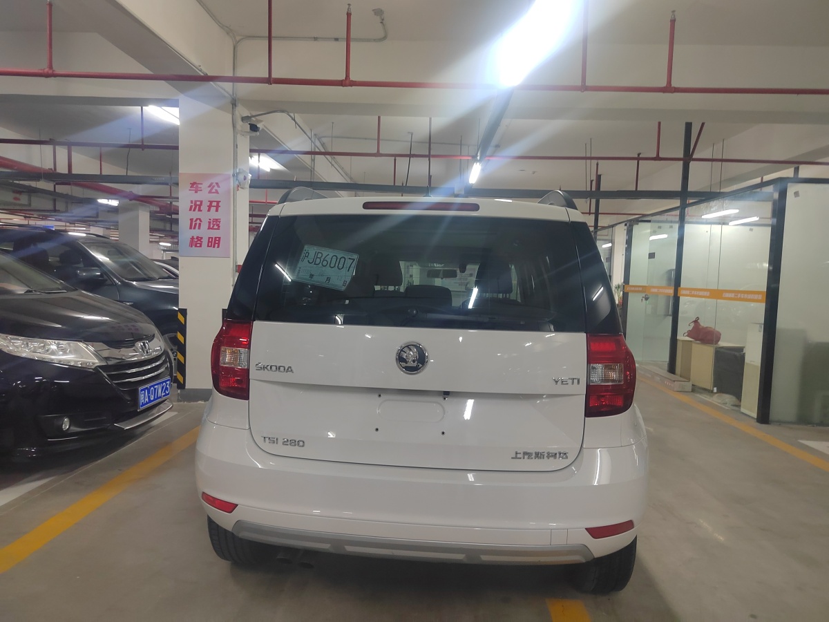斯柯達 Yeti  2017款 TSI280 DSG前行版圖片