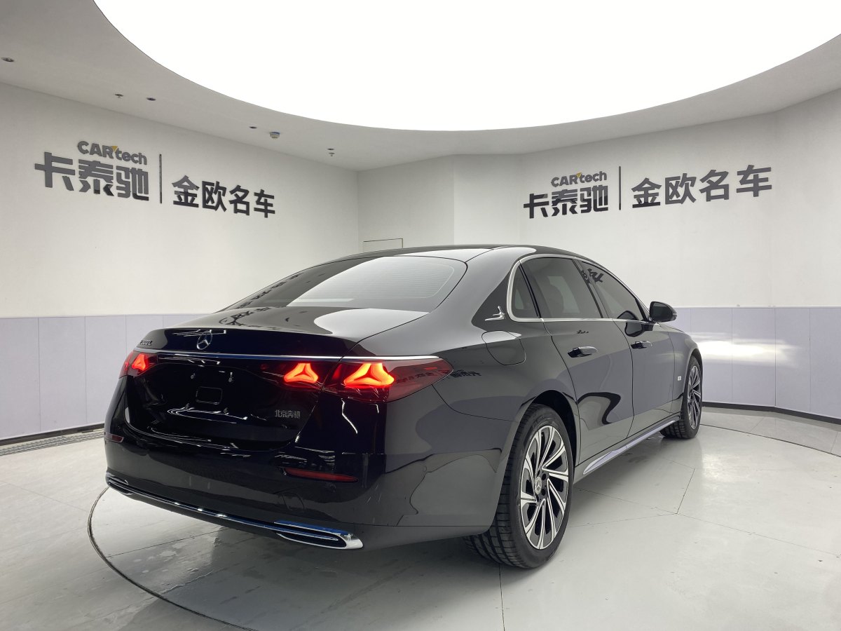 奔馳 奔馳E級  2024款 E 300 L 時尚型圖片