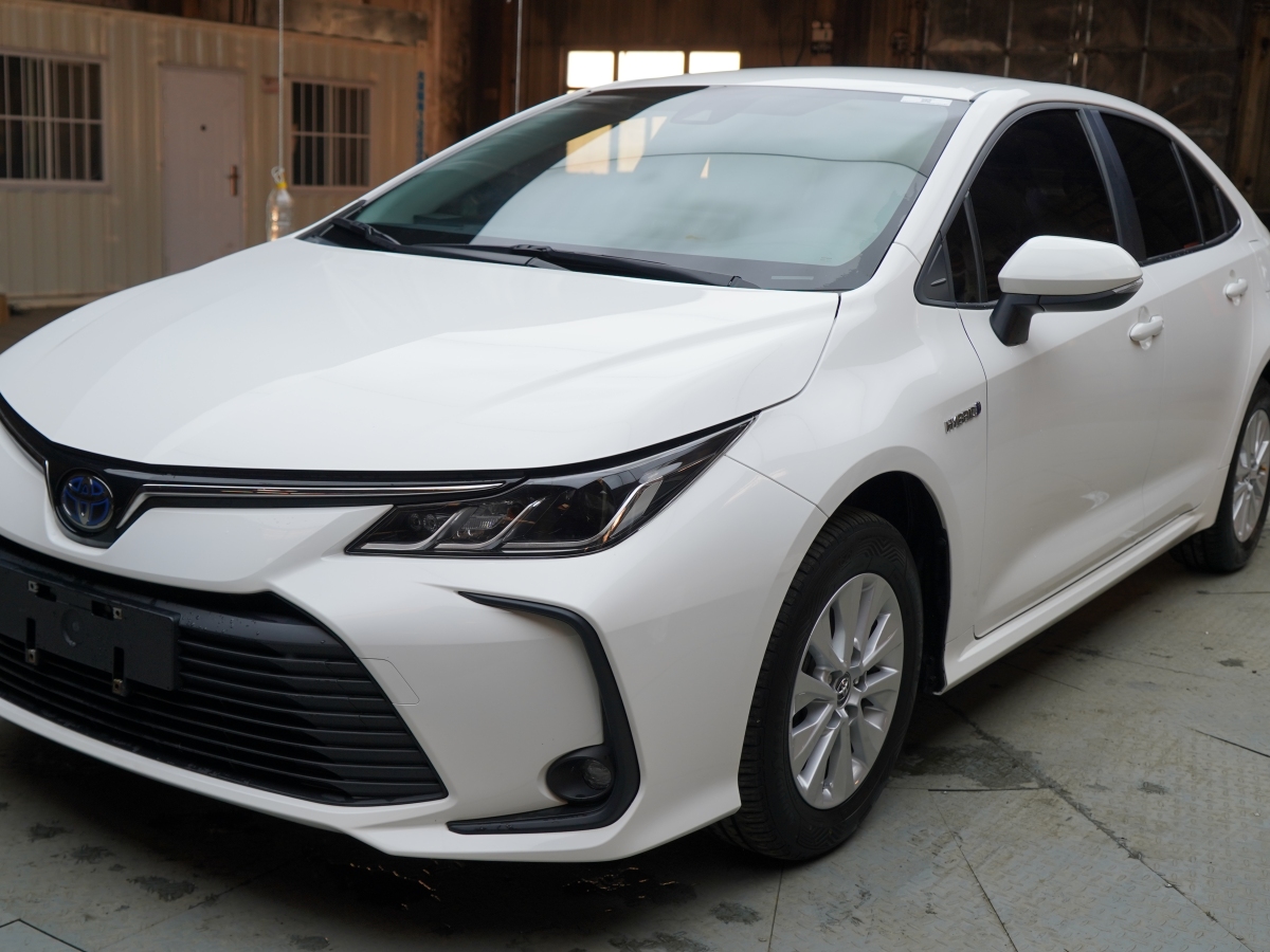 2021年7月豐田 卡羅拉  2021款 雙擎 1.8L E-CVT精英版