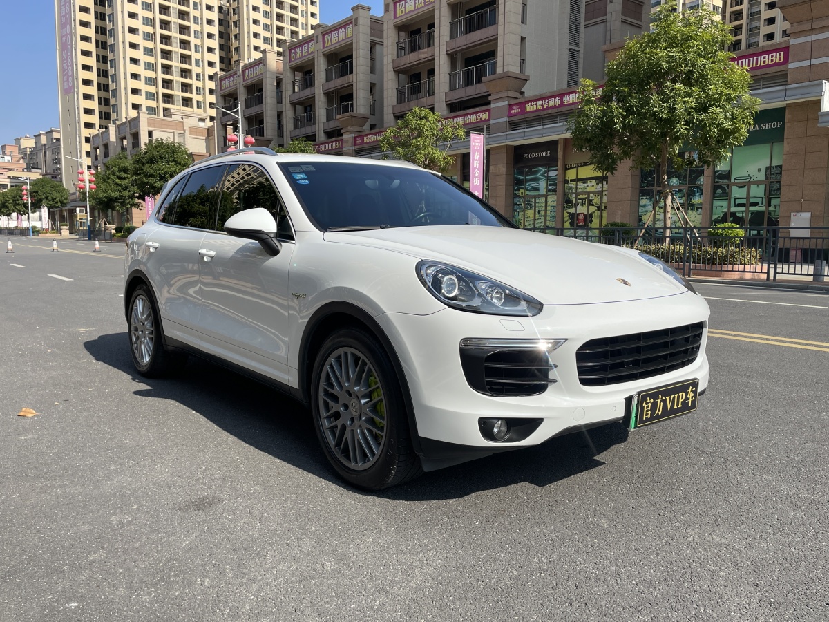 2019年1月保時捷 Cayenne新能源  2016款 Cayenne S E-Hybrid 3.0T