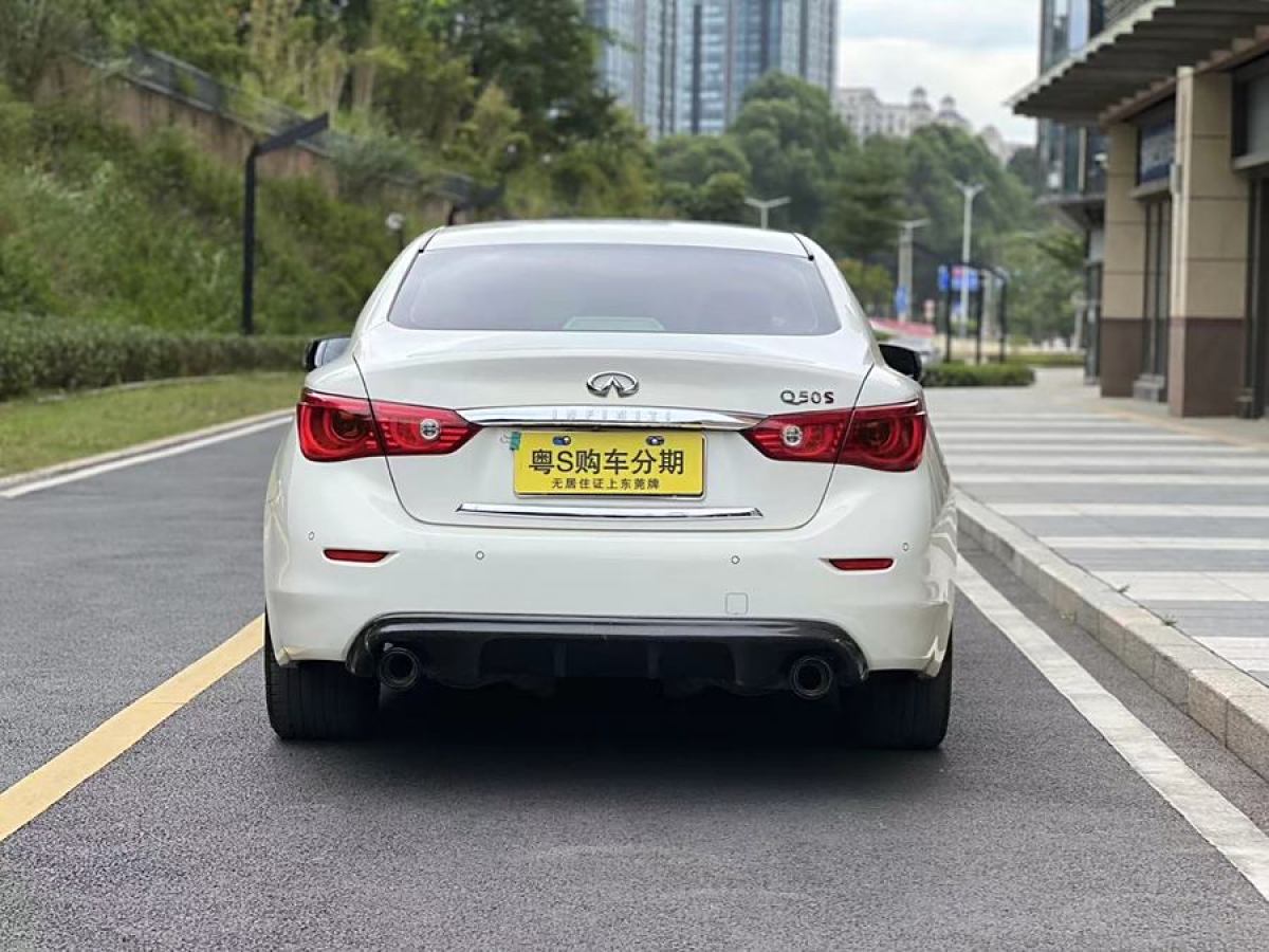 2017年3月英菲尼迪 Q50  2014款 3.7L 豪華運動版