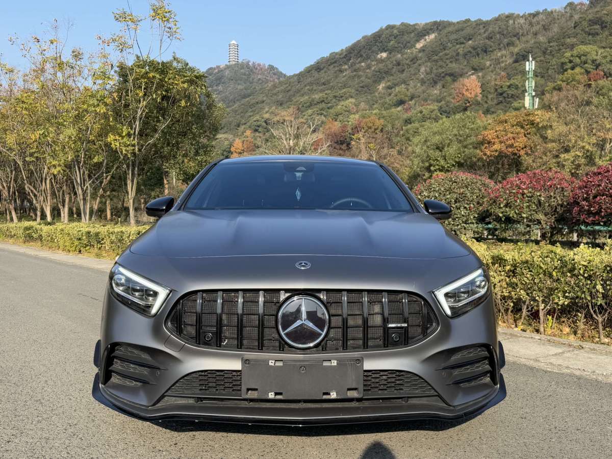 奔馳 奔馳A級AMG  2022款 AMG A 35 L 4MATIC圖片