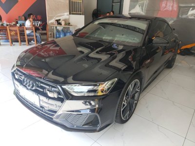 2022年8月 奧迪 奧迪A7L 45 TFSI quattro S-line 黑武士版圖片