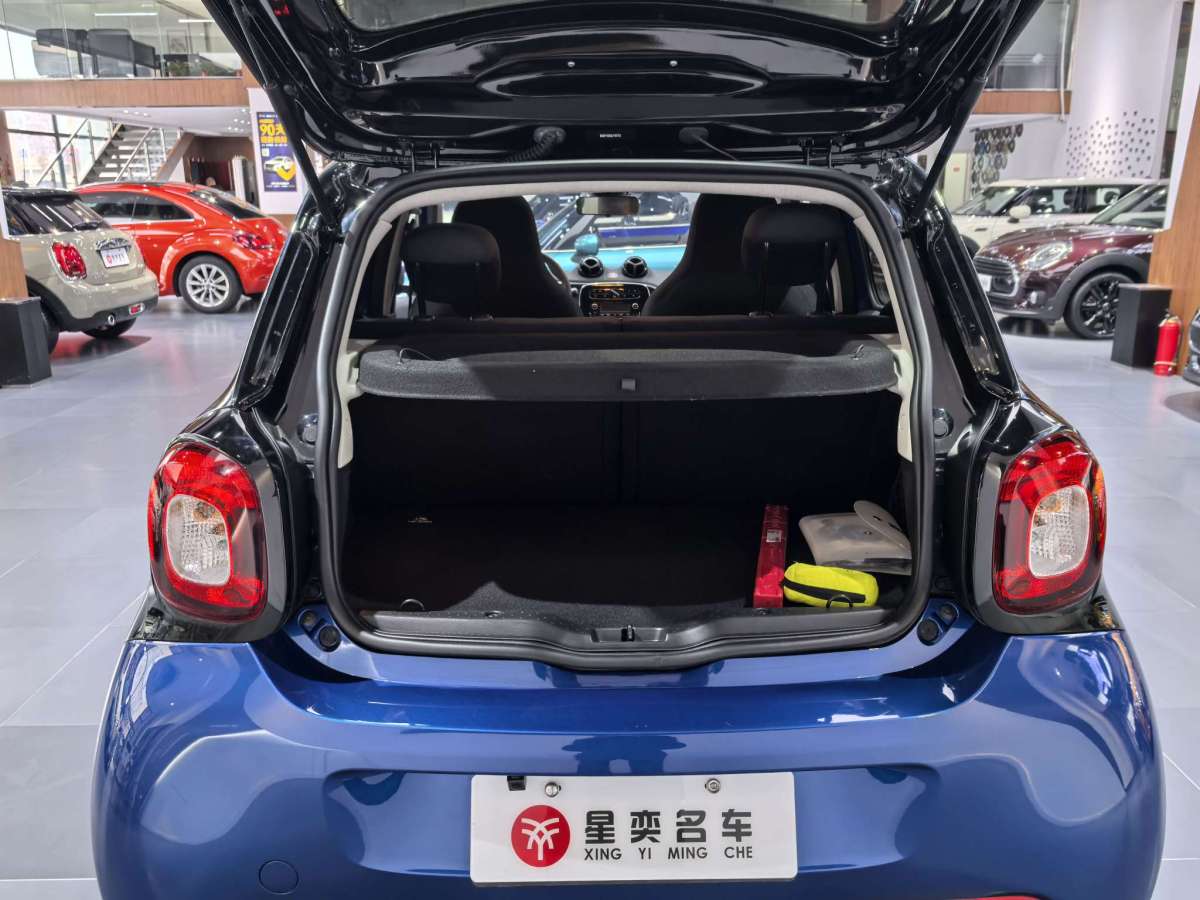 smart fortwo  2018款 1.0L 52千瓦硬頂激情版圖片