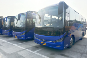 2024年5月 多臺(tái)國(guó)六39座宇通C9L型6907旅游車  