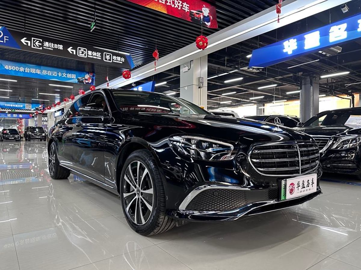 奔馳 奔馳E級新能源  2023款 E 350 e L 插電式混合動(dòng)力轎車圖片