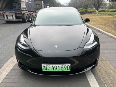 2021年2月 特斯拉 Model 3 標(biāo)準(zhǔn)續(xù)航后驅(qū)升級版 3D6圖片