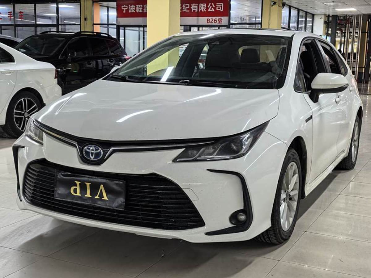 2019年10月豐田 卡羅拉  2019款 雙擎 1.8L E-CVT GL-i精英版