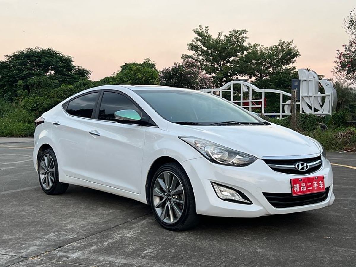 2016年4月現(xiàn)代 朗動  2015款 1.6L 自動領(lǐng)先型