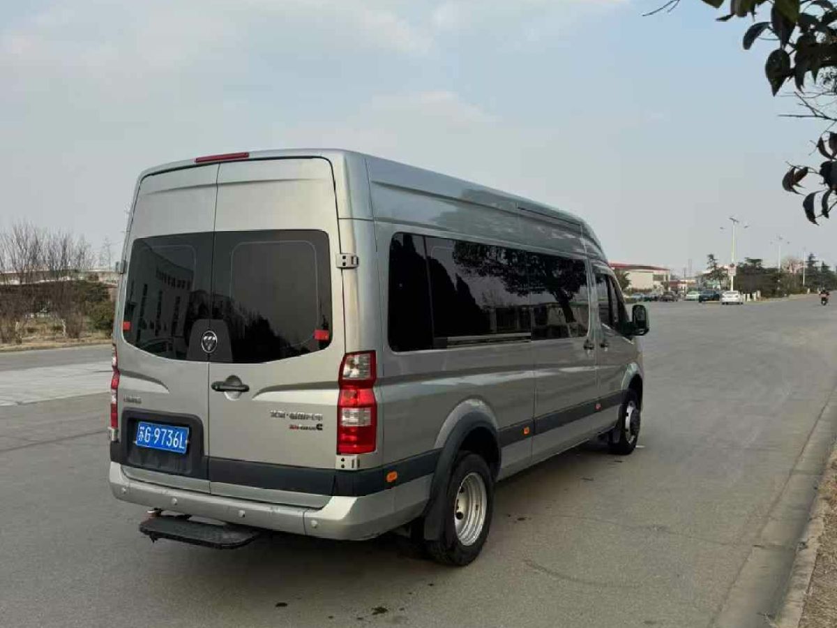 福田 圖雅諾EV  2024款 商旅版  廂式運(yùn)輸車 加長(zhǎng)軸超高頂3座 86.55kWh圖片