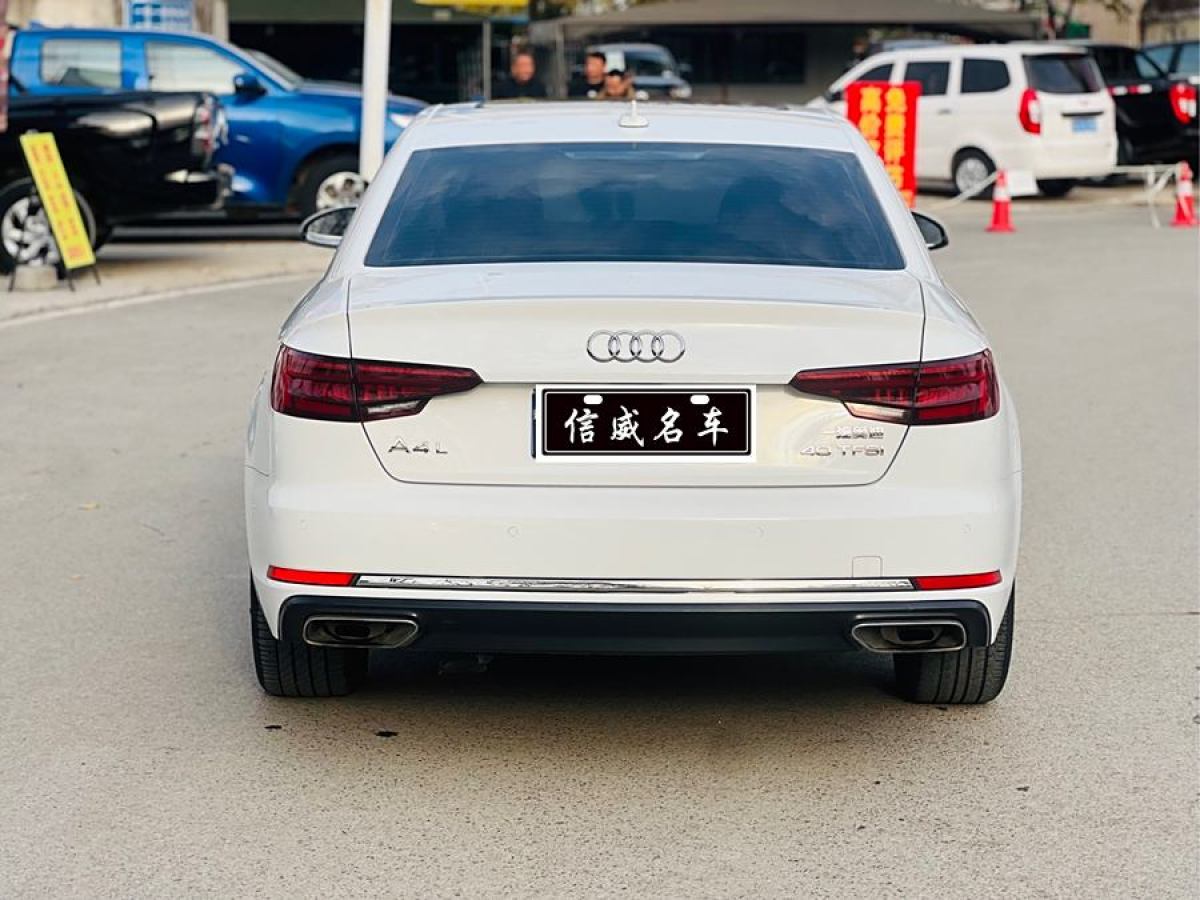 奧迪 奧迪A4L  2019款 40 TFSI 進取型 國V圖片