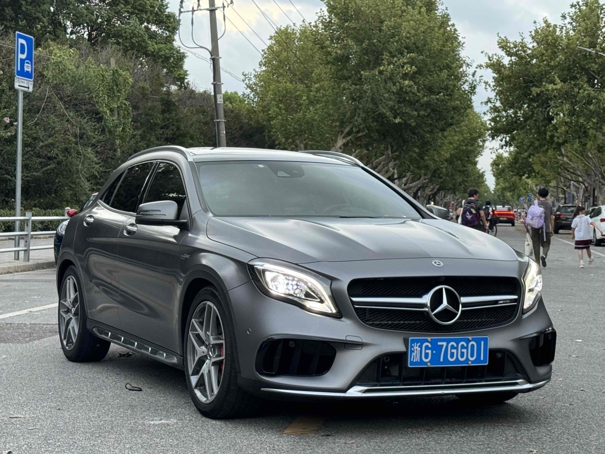 奔馳 奔馳GLA AMG  2017款 AMG GLA 45 4MATIC圖片