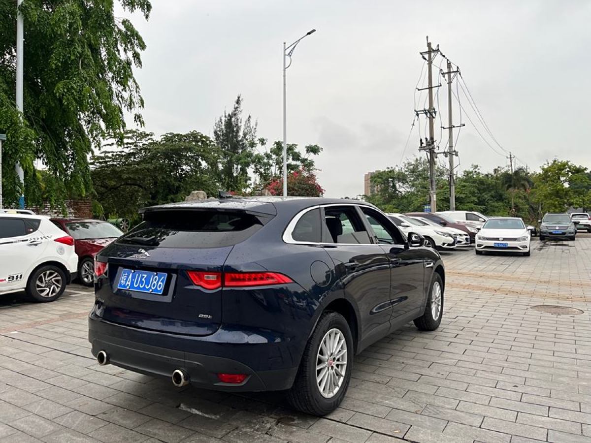 2018年3月捷豹 F-PACE  2018款 2.0T 四驅(qū)都市尊享版