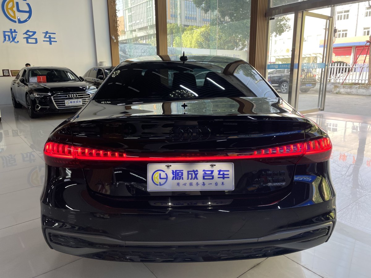 奧迪 奧迪A7L  2024款 45 TFSI quattro 黑武士版圖片