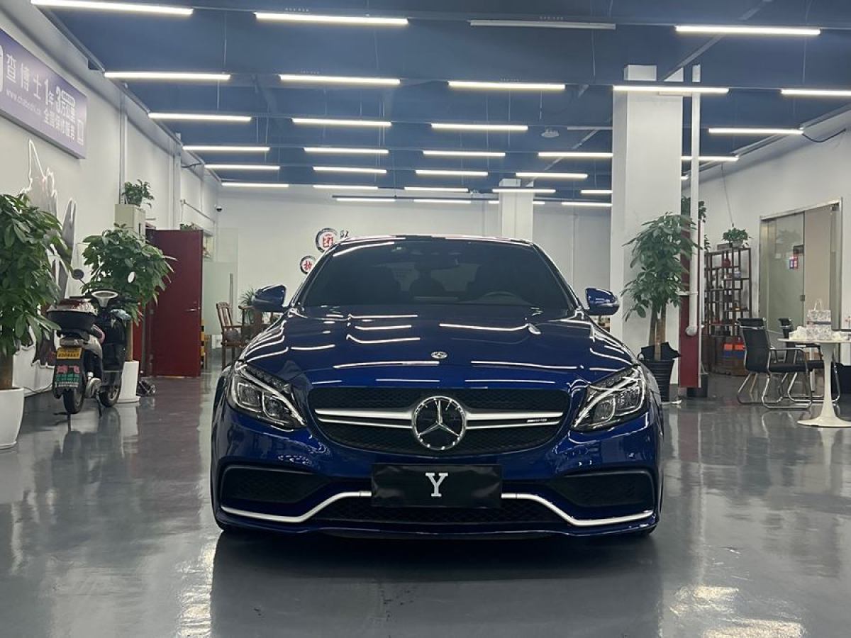 2019年3月奔馳 奔馳C級AMG  2017款 AMG C 63