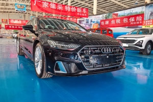 奥迪A7L 奥迪 45TFSI quattro S-line 见远型 流晶套装