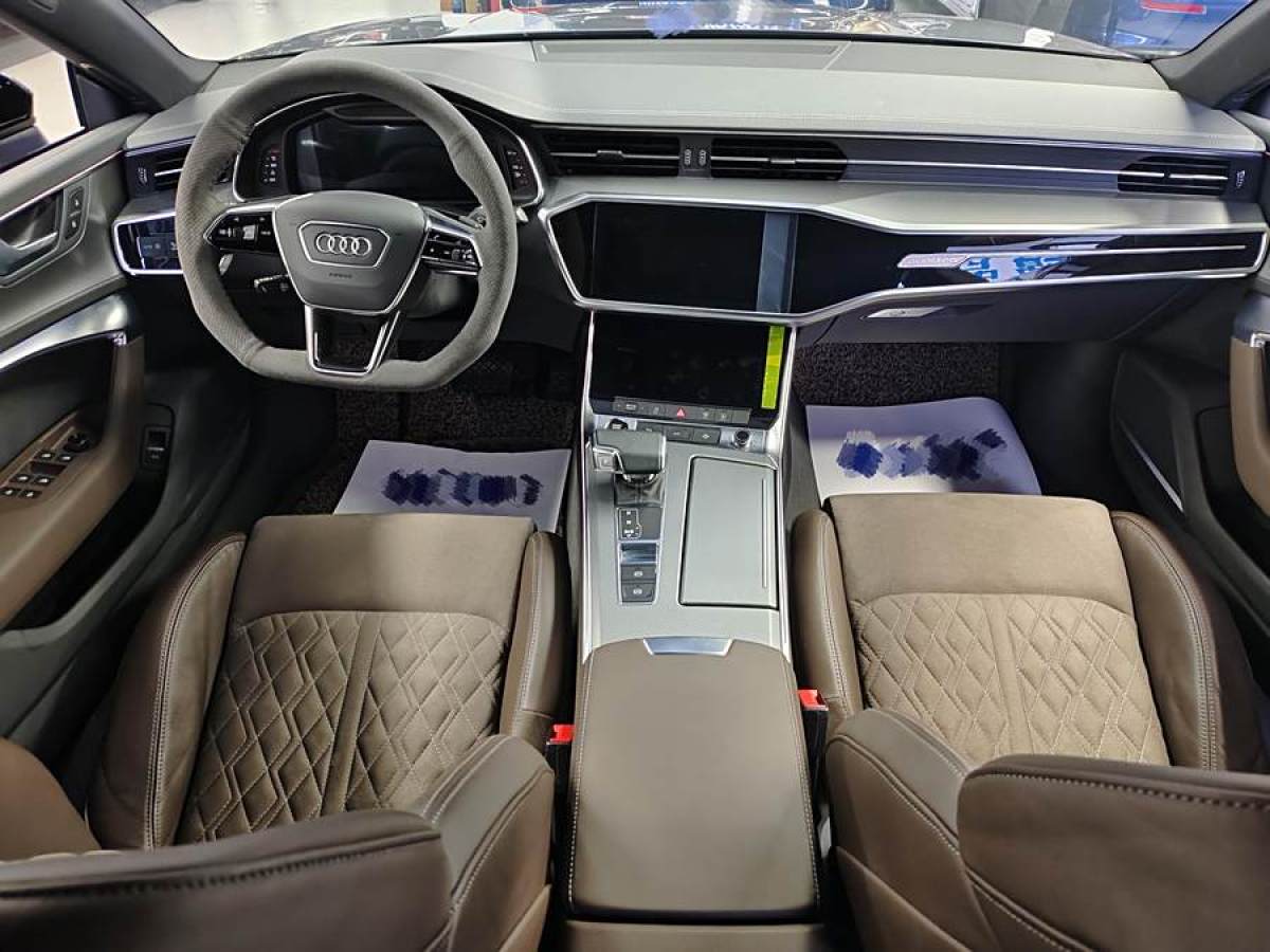 奧迪 奧迪A7L  2022款 45 TFSI quattro S-line 圣騎士圖片