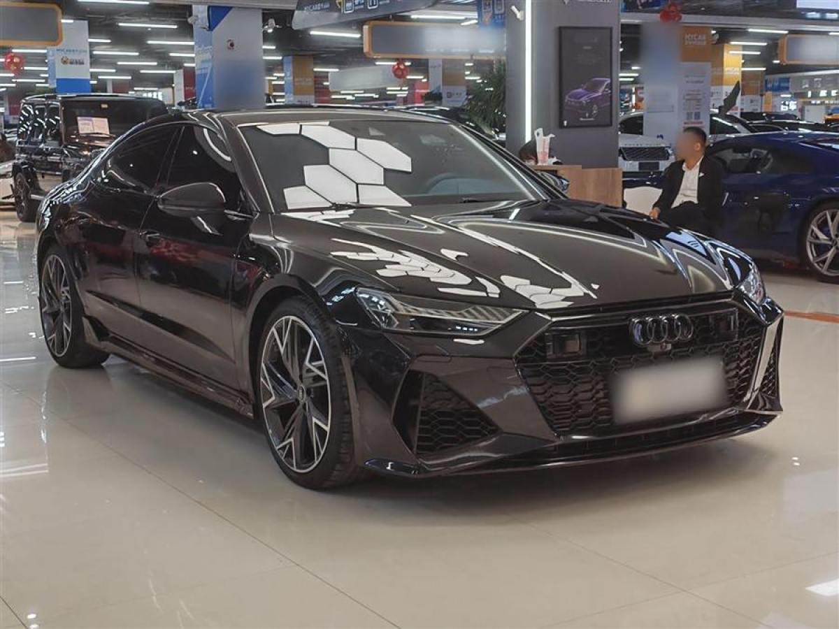 奧迪 奧迪A7L  2023款 45 TFSI quattro S-line 黑武士版圖片