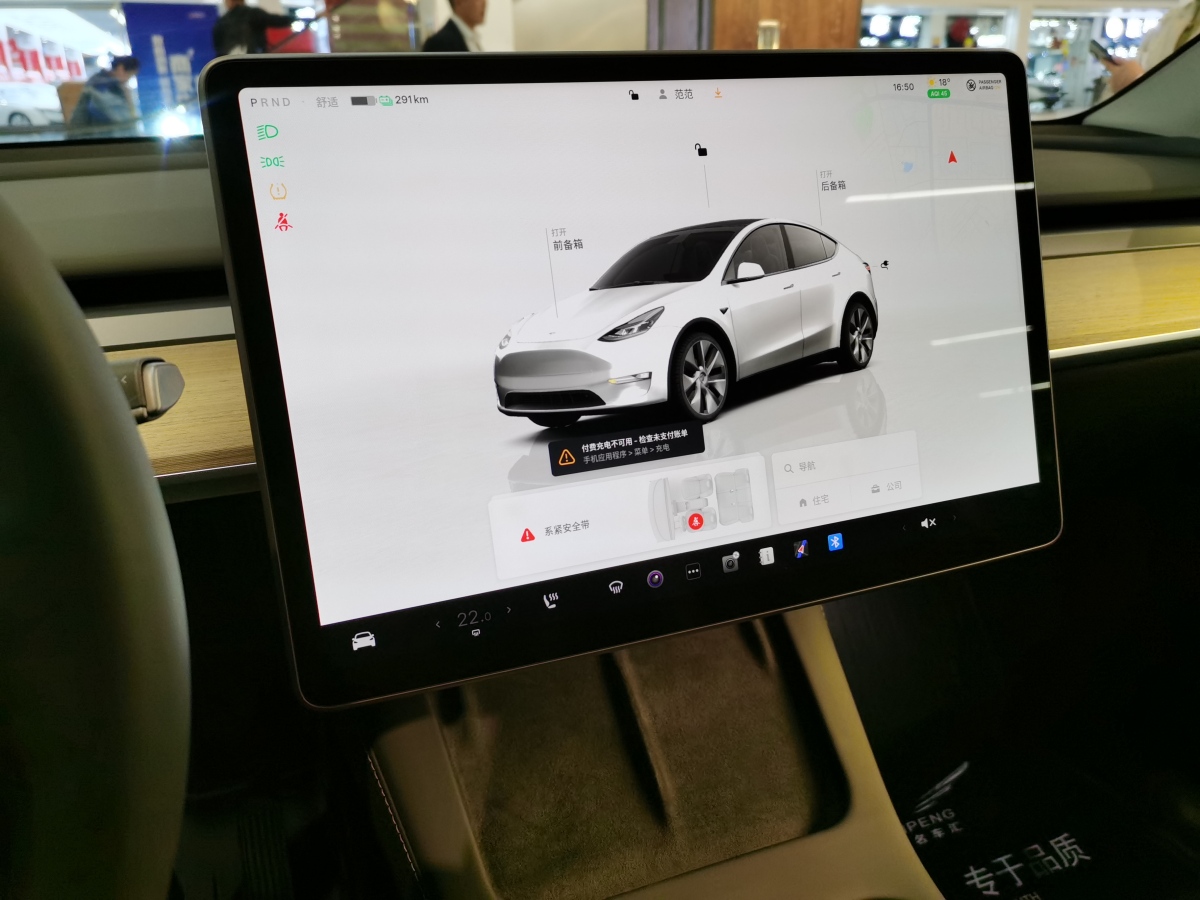 特斯拉 Model Y  2020款 改款 長續(xù)航后輪驅(qū)動版圖片