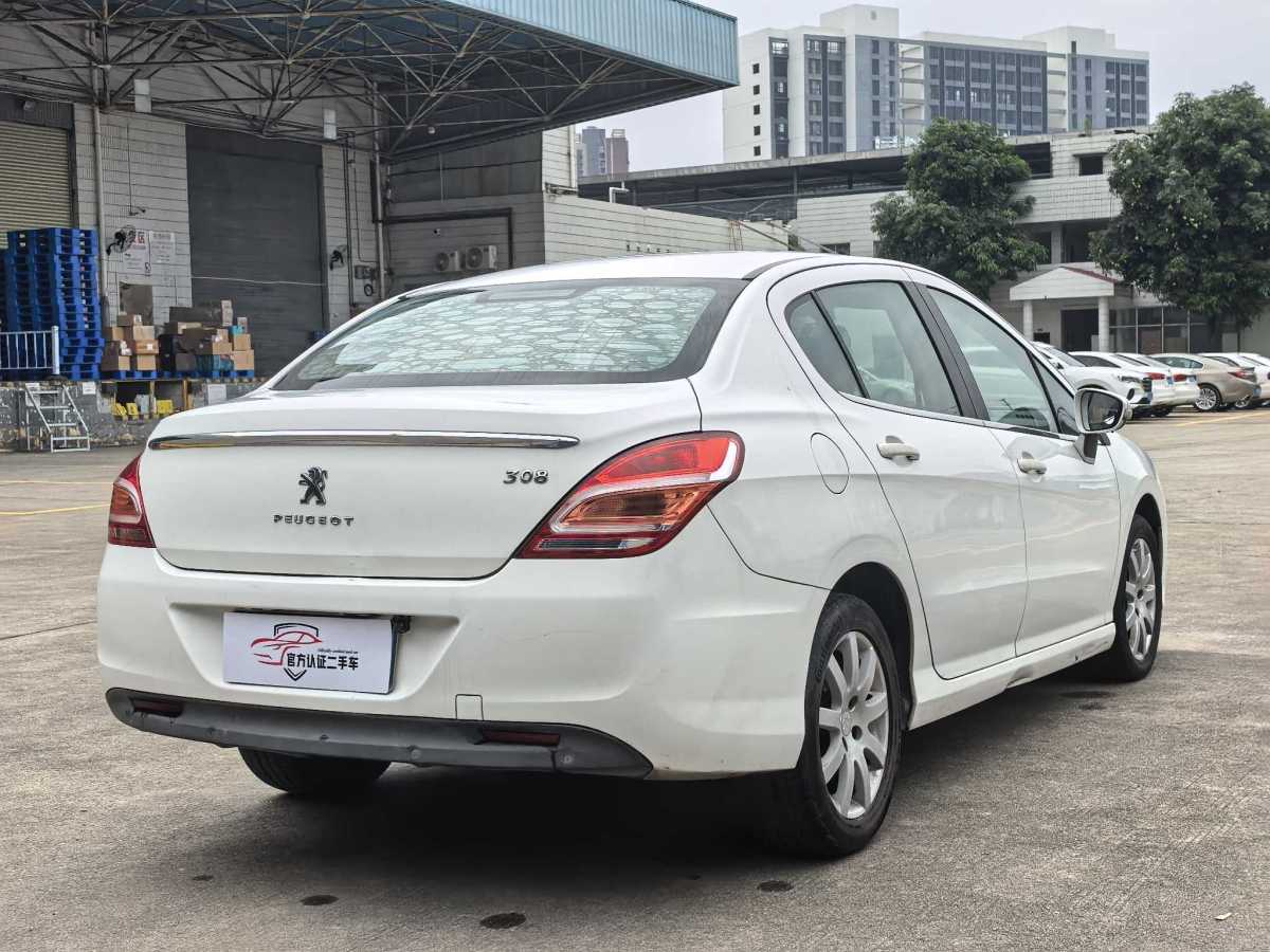 標(biāo)致 308  2012款 1.6L 自動優(yōu)尚型圖片