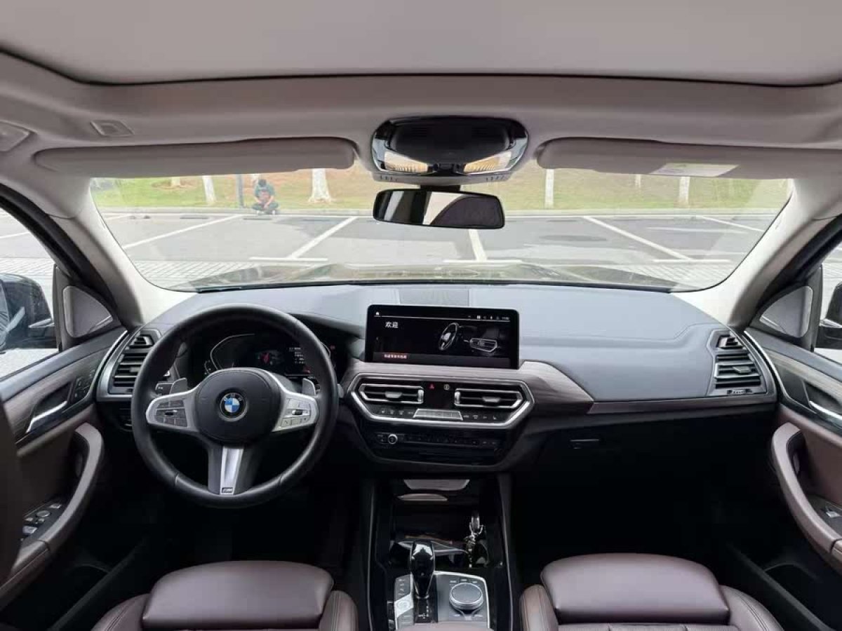寶馬 寶馬X3  2023款 改款 xDrive30i 領(lǐng)先型 M曜夜套裝圖片