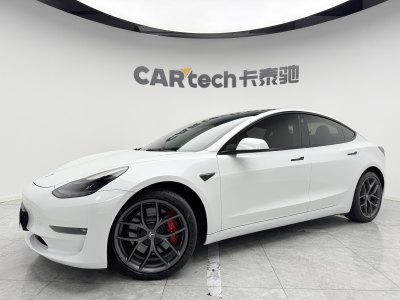 2021年8月 特斯拉 Model 3 Performance高性能全轮驱动版图片