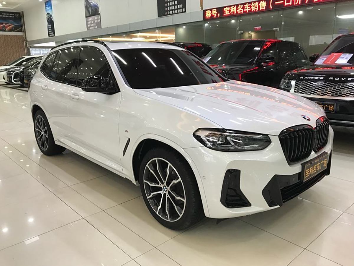 寶馬 寶馬X3  2023款 改款 xDrive30i 領(lǐng)先型 M曜夜套裝圖片