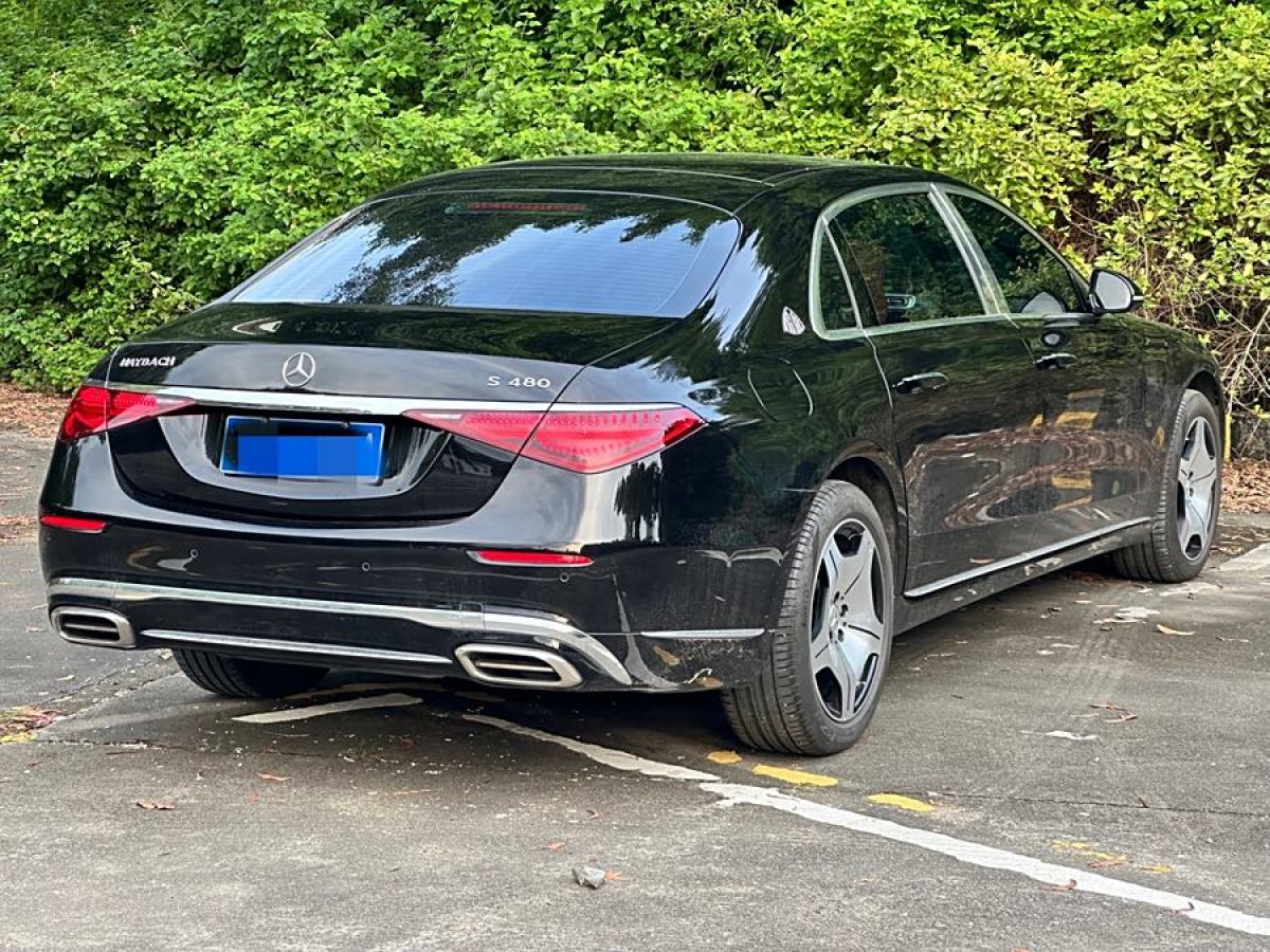 2021年7月奔馳 邁巴赫S級  2021款 S 480 4MATIC