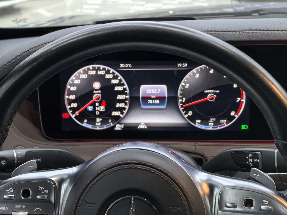 奔馳 奔馳S級(jí)  2019款 S 450 L 4MATIC 臻藏版圖片