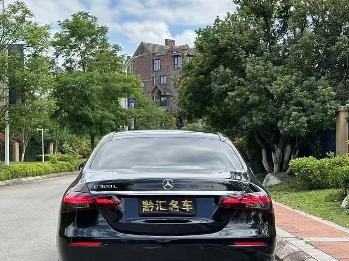 奔馳 奔馳E級  2022款 改款 E 300 L 豪華型圖片